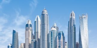 concrete high rise buildings under blue sky