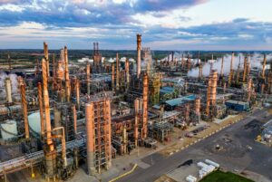 pine bend oil refinery in rosemount minnesota united states