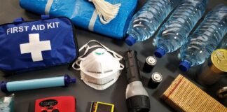 first aid and surival kits
