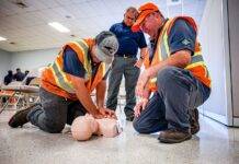CPR Training at Public Works