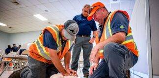 CPR Training at Public Works
