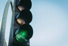 black traffic light