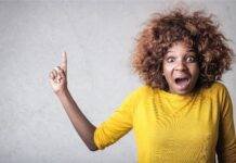 angry woman is screaming