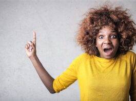 angry woman is screaming