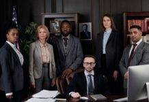 lawyers posing for a photo