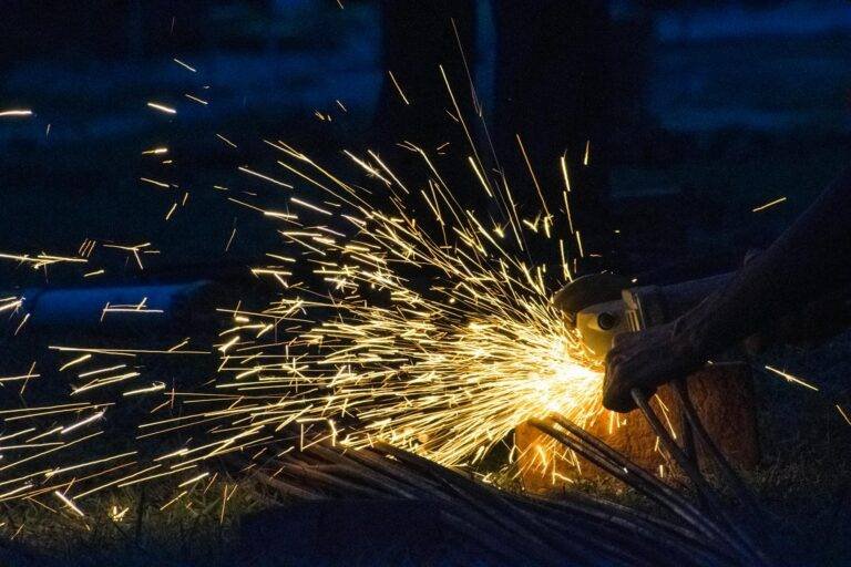 close up photo of sparks