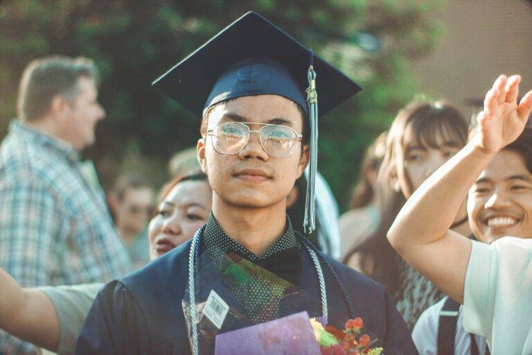 photo of a man wearing academic dress