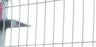 sign of high voltage on fence