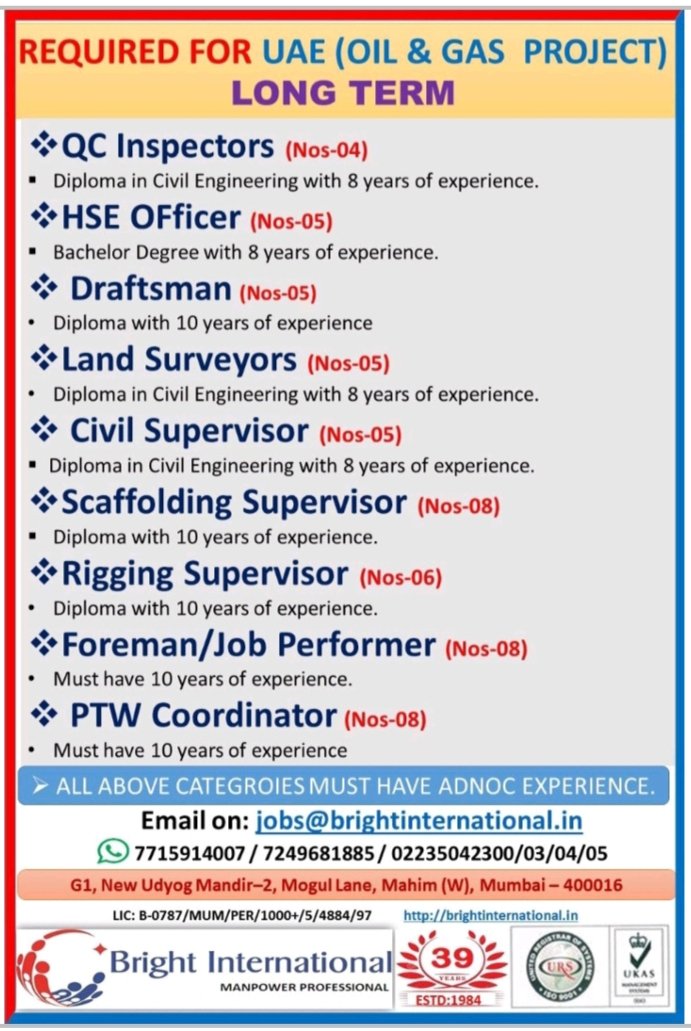 5 HSE Officer Job Vacancy in UAE Oil & Gas Project HSE STUDY GUIDE
