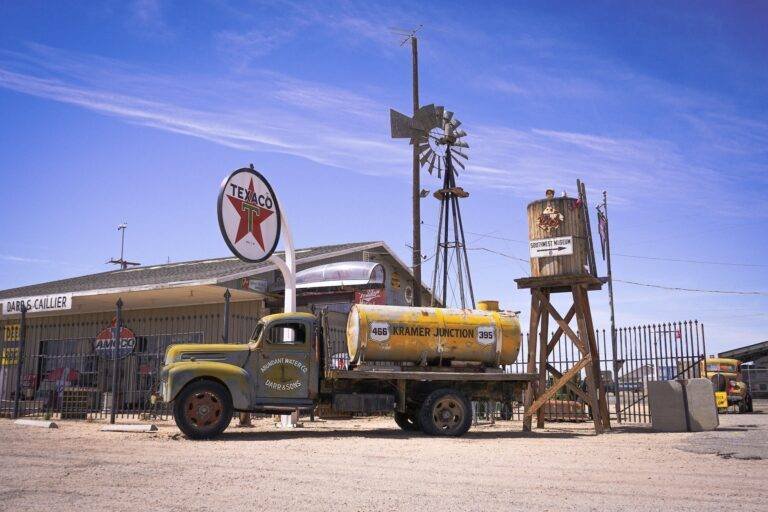 antique tanker truck