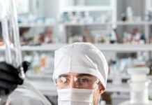 chemist at laboratory