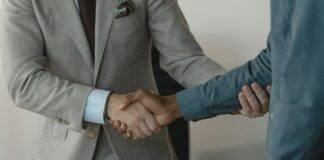 photo of people doing handshake