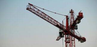 red and black industrial machine