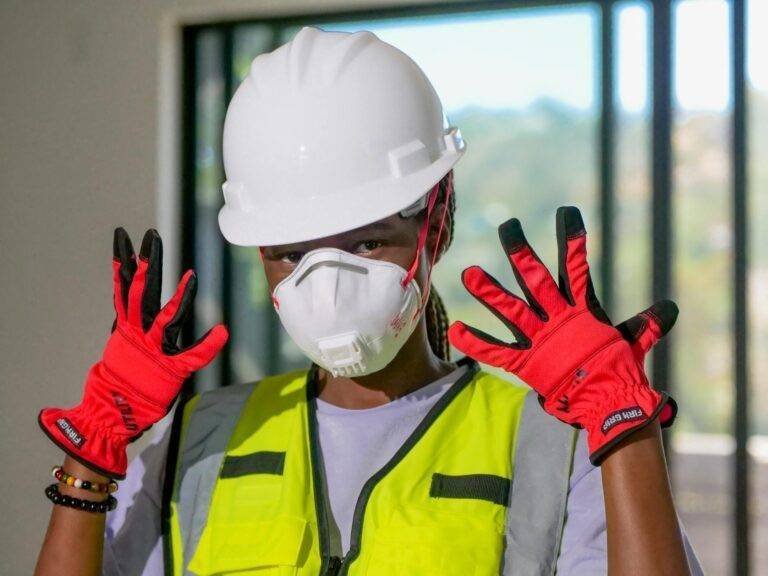person in ppe