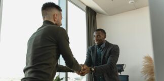 man gets the job