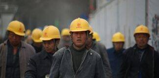 group of persons wearing yellow safety helmet during daytime