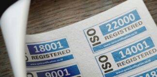 printed iso certification coupons