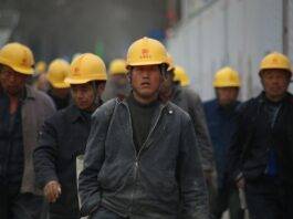 group of persons wearing yellow safety helmet during daytime
