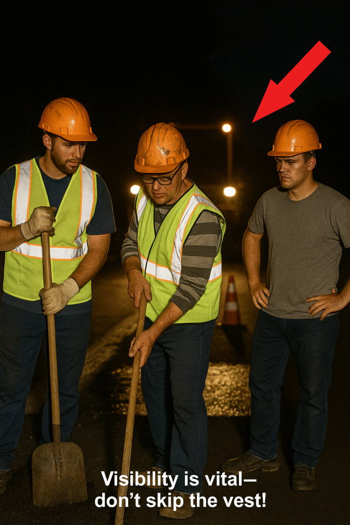 Missing High-Visibility Vests