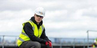man on a building site