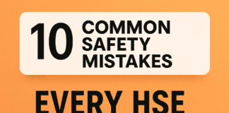 10 Common Safety Mistakes Every HSE Officer Should Avoid