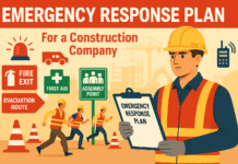 Emergency Response Plan for a Construction Company