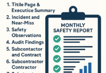 How to Write a Monthly Safety Report