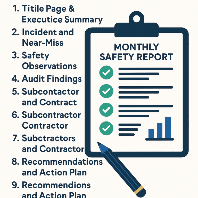 How to Write a Monthly Safety Report