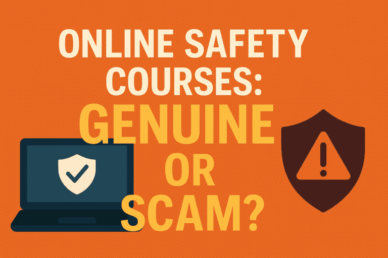 Online Safety Courses Genuine or Scam?