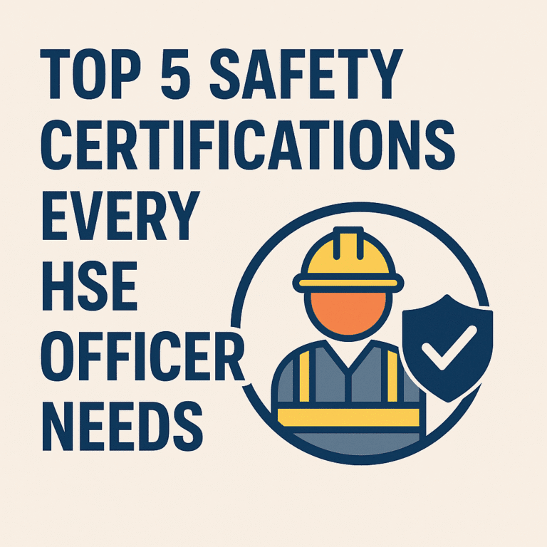 Top 5 Safety Certifications Every HSE Officer Needs