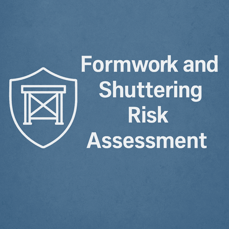 Formwork and Shuttering Risk Assessment