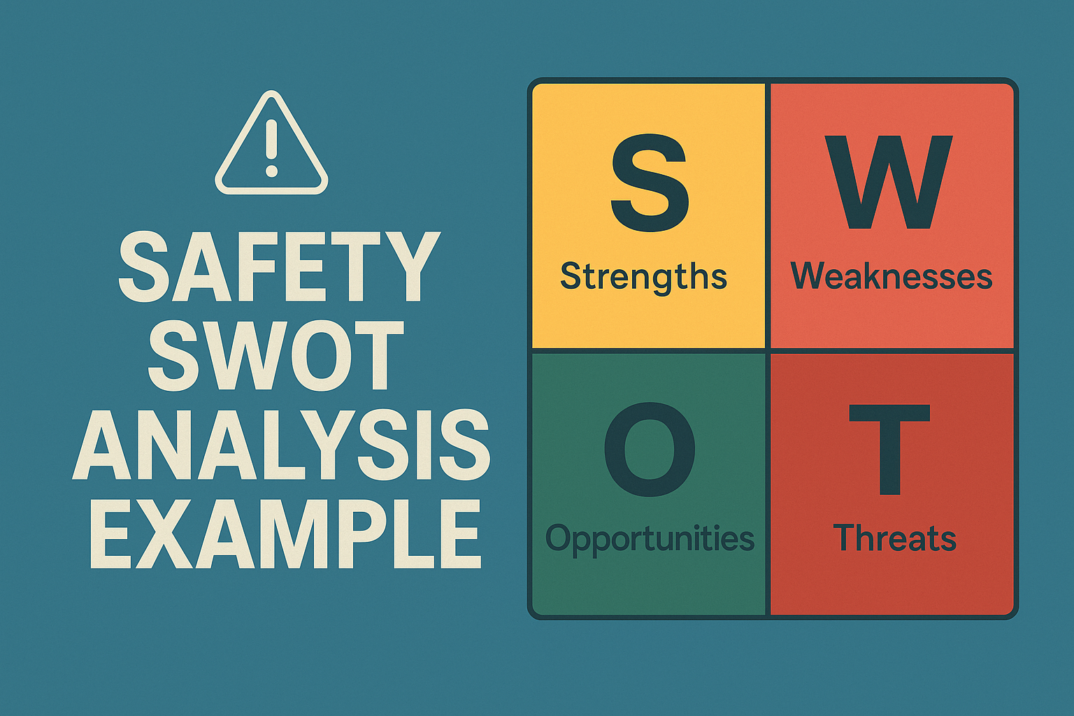 Safety SWOT Analysis Example