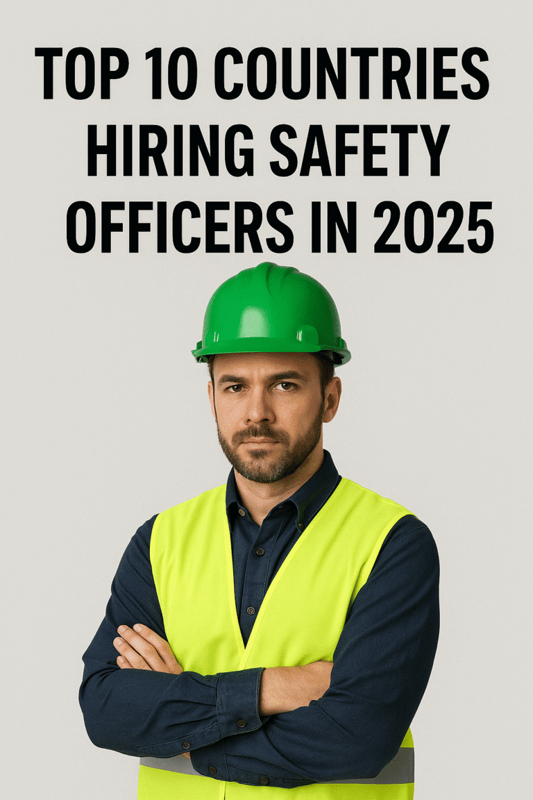 Top 10 Countries Hiring Safety Officers in 2025