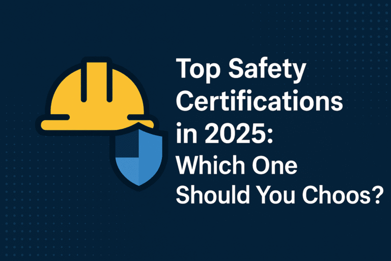 Top Safety Certifications in 2025: Which One Should You Choose?