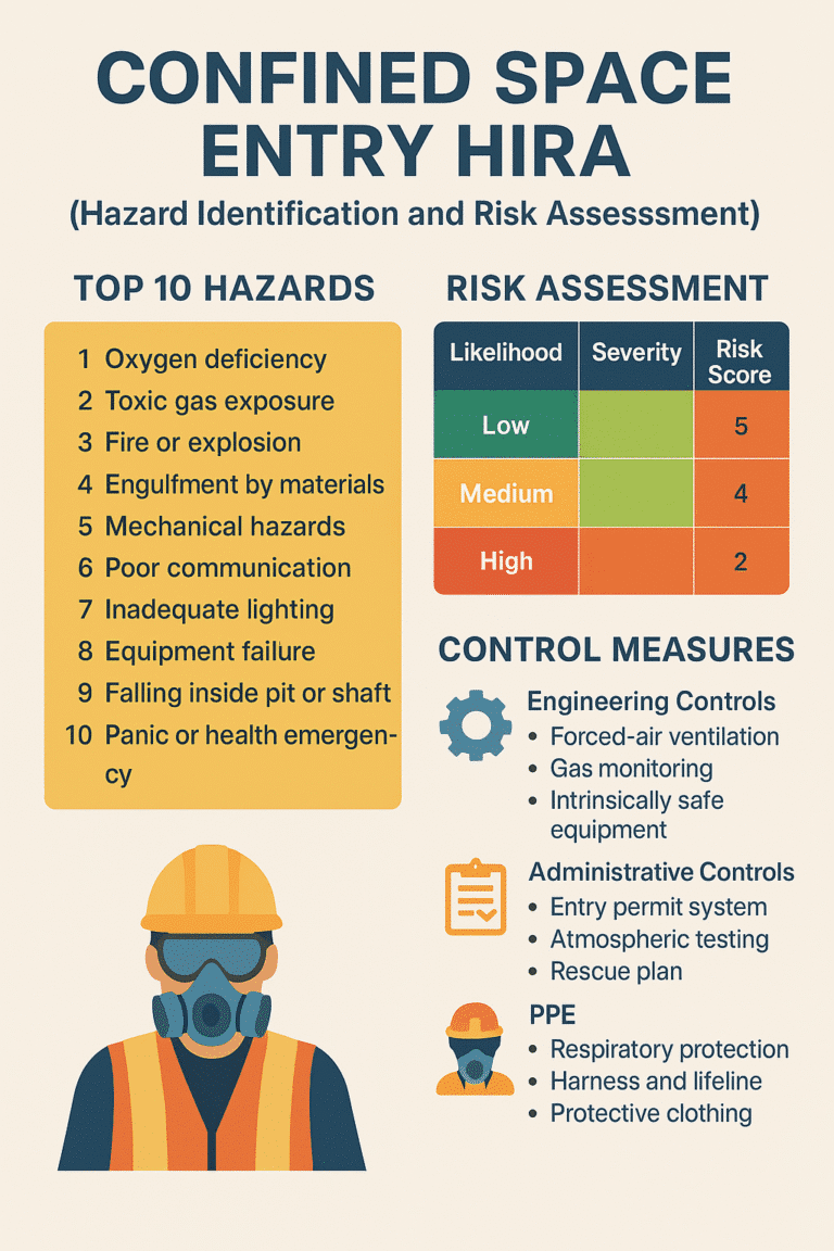 Top 10 Deadly Hazards in Confined Space Entry HIRA – Ultimate Safety Guide