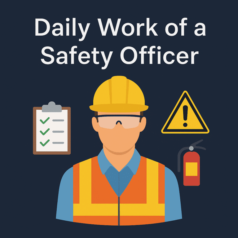 Daily Work of a Safety Officer