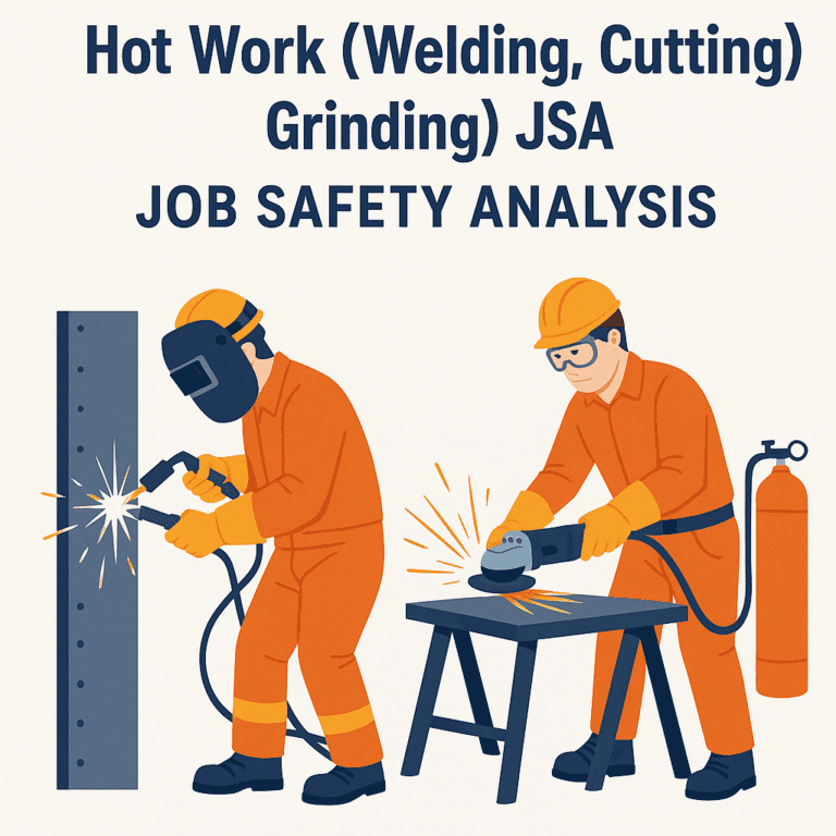 Hot Work JSA - Job Safety Analysis