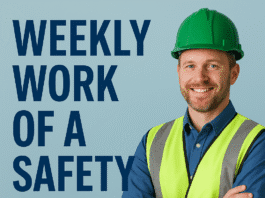 Weekly Work of a Safety Officer