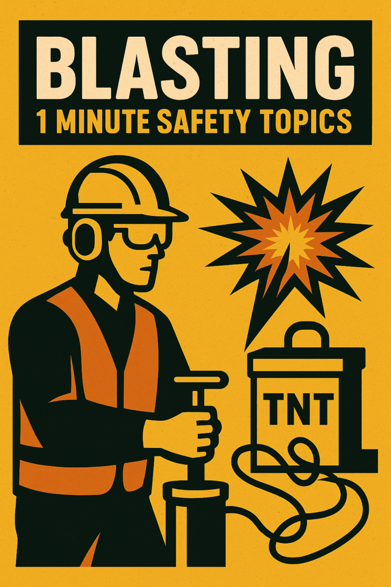 Blasting 1 Minute Safety Topics