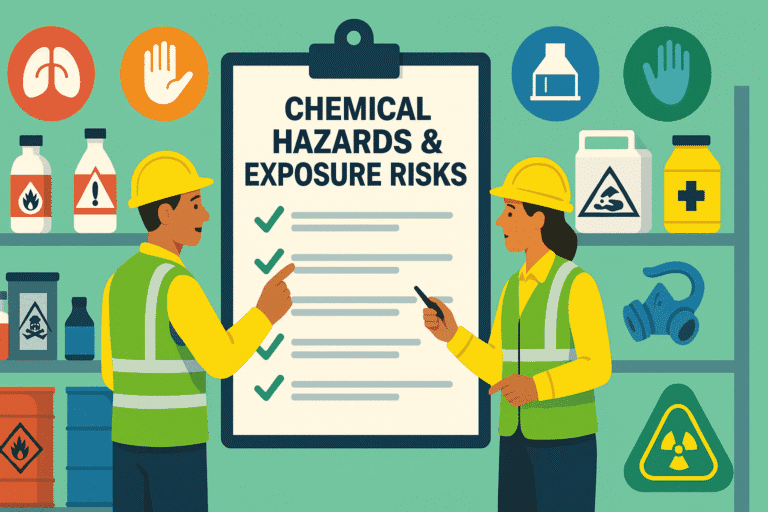 Chemical Hazards and Exposure Risks in Industrial Settings: Identification & Control