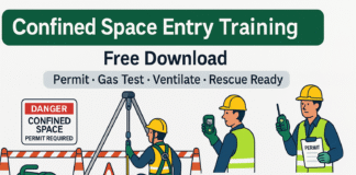 Confined Space Entry Training Free Download