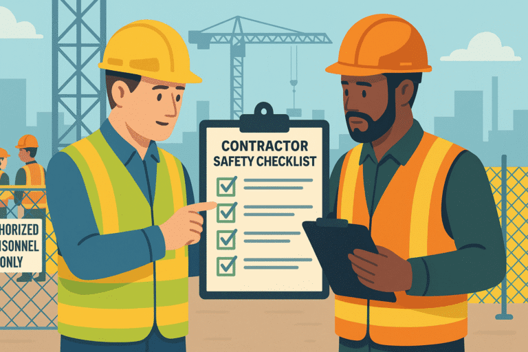 Contractor Safety Management Interview Questions and Answers (With Scenarios)