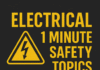 Electrical 1 Minute Safety Topics