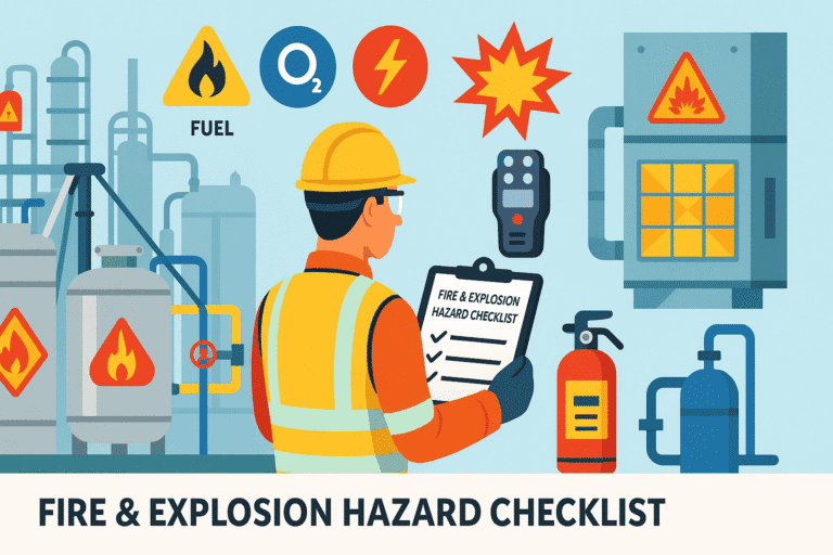 Fire and Explosion Hazards in Chemical Industries