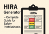 HIRA Generator – Complete Guide for Safety Professionals