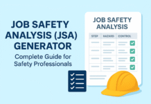 Job Safety Analysis Generator