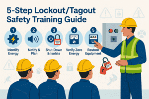 5-Step Lockout Tagout Safety Training Guide for Maintenance Teams - HSE ...
