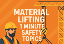 Material Lifting 1 Minute Safety Topics