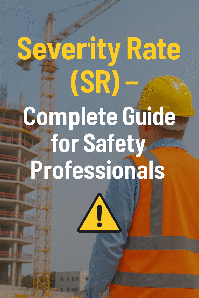 Severity Rate (SR) – Complete Guide for Safety Professionals