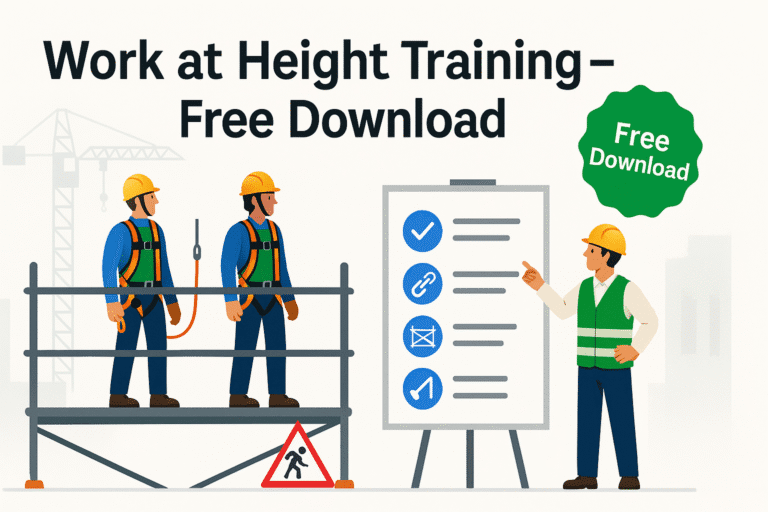 Work at Height Training Free Download